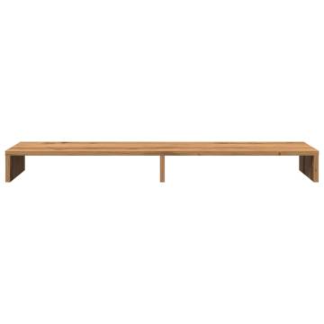 Monitor Stand Artisian Oak - Ergonomic & Stylish | Hipomarket