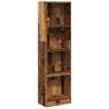 Bookcase Old Wood 40x24x143 cm - Stylish Storage Solution