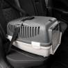 Pet Transport Box Grey and Black - Durable & Comfortable