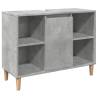 Bathroom Cabinet Concrete Grey | 80x33x60 cm - HipoMarket