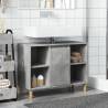 Bathroom Cabinet Concrete Grey | 80x33x60 cm - HipoMarket