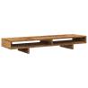 Monitor Stand Old Wood - Stylish Workspace Solution