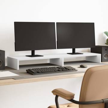 Monitor Stand White - Enhance Your Workspace | Hipo Market