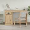 Desk with Drawer Sonoma Oak 115x50x75 cm Engineered Wood Colour sonoma oak 