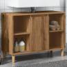  Bathroom Cabinet Artisian Oak 80x33x60 cm Engineered Wood Colour artisian oak Quantity in Package 1 