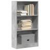  Bookcase Concrete Grey 60x24x109 cm Engineered Wood Colour concrete grey Quantity in Package 1 Height 109 cm Width 60 cm 