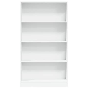 Bookcase White 80x24x143 cm - Stylish Storage Solution