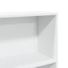 Bookcase White 80x24x143 cm - Stylish Storage Solution