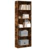  Bookcase Smoked Oak 60x24x176 cm Engineered Wood Colour smoked oak Quantity in Package 1 Height 176 cm Width 60 cm 