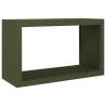 Firewood Rack Green 100x40x60 cm | Durable Steel Storage