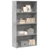  Bookcase Concrete Grey 80x30x152 cm Engineered Wood Colour concrete grey Quantity in Package 1 Height 152 cm Width 80 cm 