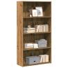  Bookcase Artisian Oak 80x30x152 cm Engineered Wood Colour artisian oak Quantity in Package 1 Height 152 cm Width 80 cm 