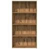 Bookcase Artisan Oak 80x30x152 cm - Stylish Storage Solution