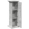 Display Stand with Storage - Concrete Grey 31x30x90 cm