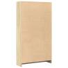 Sonoma Oak Bookcase 80x24x143 cm | Stylish Storage Solution