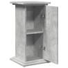 Display Stand with Storage - Concrete Grey 31x30x60 cm