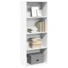  Bookcase White 60x30x152 cm Engineered Wood Colour white Quantity in Package 1 Height 152 cm Width 60 cm 