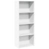 Bookcase White 60x30x152 cm - Stylish Storage Solution