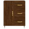 Stylish Highboard Brown Oak - 69.5x34x180 cm | Hipo Market