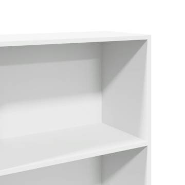 Bookcase White 60x30x152 cm - Stylish Storage Solution