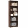  Bookcase Brown Oak 60x24x176 cm Engineered Wood Colour brown oak Quantity in Package 1 Height 176 cm Width 60 cm 