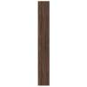 Stylish Brown Oak Bookcase - 60x24x176 cm Engineered Wood