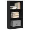  Bookcase Black 60x24x109 cm Engineered Wood Colour black Quantity in Package 1 Height 109 cm Width 60 cm 