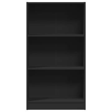 Bookcase Black 60x24x109 cm | Stylish Storage Solution