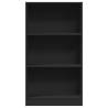 Bookcase Black 60x24x109 cm | Stylish Storage Solution