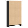 Bookcase Black 60x24x109 cm | Stylish Storage Solution