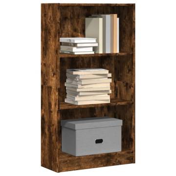 Smoked Oak Bookcase - Stylish Storage Solutions | HipoMarket