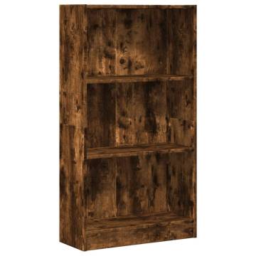 Smoked Oak Bookcase - Stylish Storage Solutions | HipoMarket