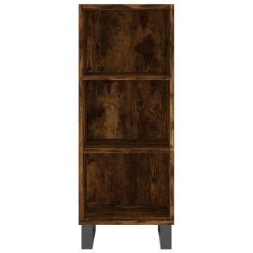 Highboard Smoked Oak - Stylish Storage Solution | HipoMarket