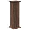 Display Stand with Storage - Brown Oak, Engineered Wood 31x30x90 cm