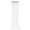 Display Stand with Storage White - 31x30x90 cm | Hipo Market