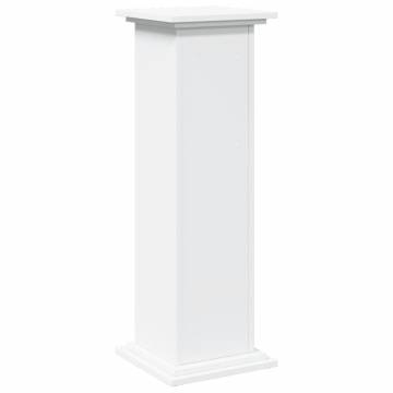 Display Stand with Storage White - 31x30x90 cm | Hipo Market