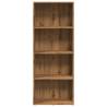 Stylish Bookcase in Artisian Oak - 60x30x152 cm Engineered Wood