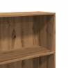 Stylish Bookcase in Artisian Oak - 60x30x152 cm Engineered Wood