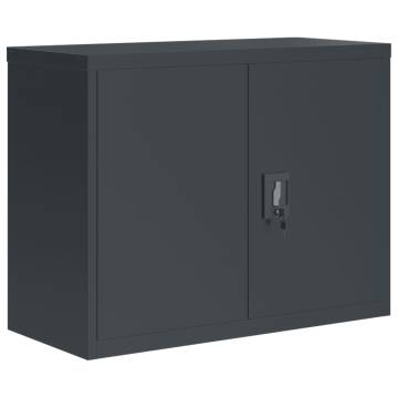 File Cabinet Anthracite 90x40x70 cm Steel - Durable & Stylish