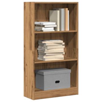 Bookcase Artisian Oak 60x24x109 cm - Stylish Storage Solution