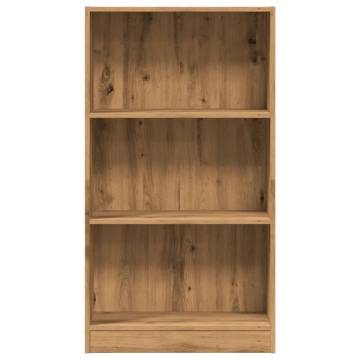 Bookcase Artisian Oak 60x24x109 cm - Stylish Storage Solution