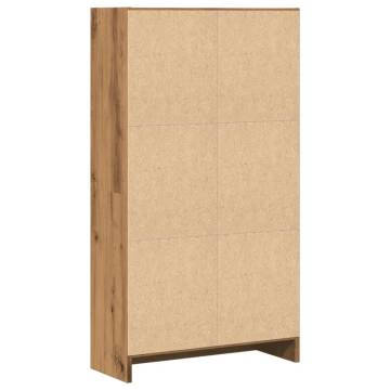 Bookcase Artisian Oak 60x24x109 cm - Stylish Storage Solution