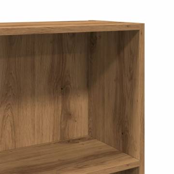 Bookcase Artisian Oak 60x24x109 cm - Stylish Storage Solution