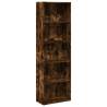 Bookcase Smoked Oak 60x30x189 cm - Stylish Storage Solution