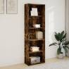 Bookcase Smoked Oak 60x30x189 cm - Stylish Storage Solution