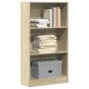  Bookcase Sonoma Oak 60x24x109 cm Engineered Wood Colour sonoma oak Quantity in Package 1 Height 109 cm Width 60 cm 