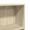 Bookcase Sonoma Oak - 60x24x109 cm Engineered Wood | HipoMarket