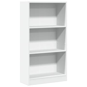 Bookcase White 60x24x109 cm - Stylish Storage Solutions