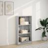 Elegant Grey Sonoma Bookcase - 60x24x109 cm Engineered Wood