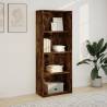 Bookcase Smoked Oak - Stylish Storage Solution | HipoMarket